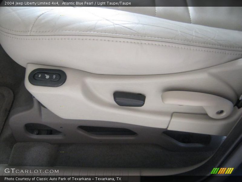Atlantic Blue Pearl / Light Taupe/Taupe 2004 Jeep Liberty Limited 4x4