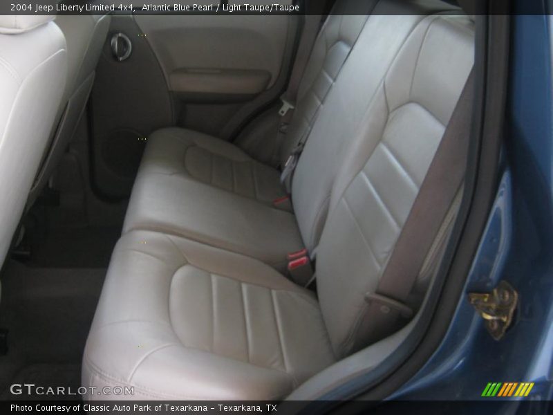 Atlantic Blue Pearl / Light Taupe/Taupe 2004 Jeep Liberty Limited 4x4