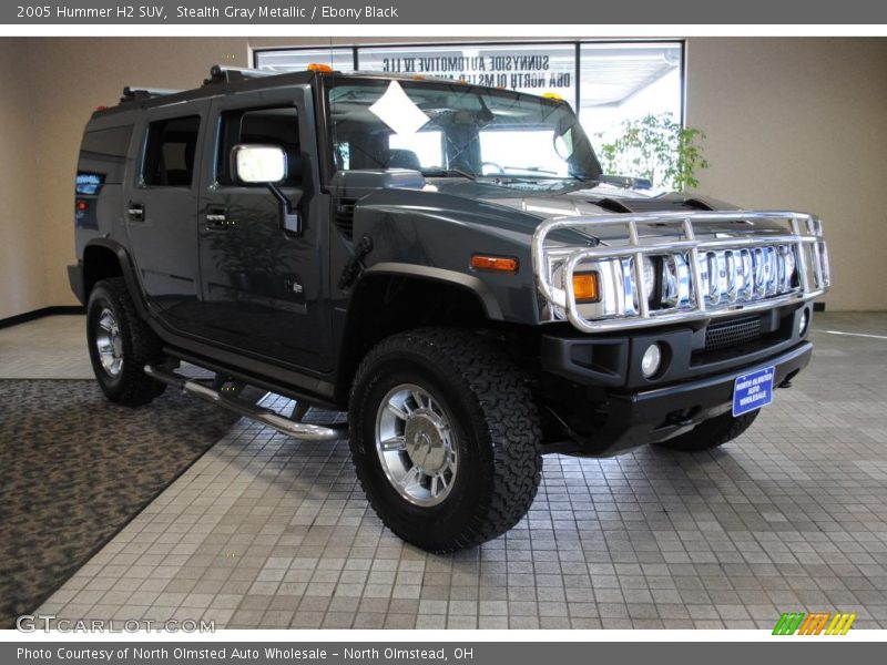 Stealth Gray Metallic / Ebony Black 2005 Hummer H2 SUV