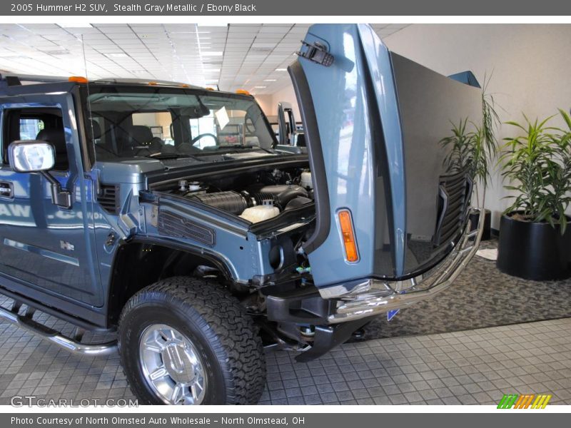 Stealth Gray Metallic / Ebony Black 2005 Hummer H2 SUV