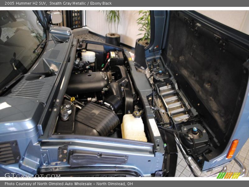 Stealth Gray Metallic / Ebony Black 2005 Hummer H2 SUV