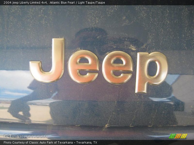 Atlantic Blue Pearl / Light Taupe/Taupe 2004 Jeep Liberty Limited 4x4