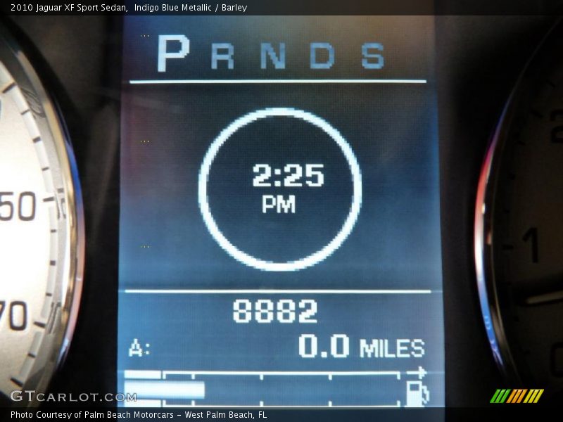 Indigo Blue Metallic / Barley 2010 Jaguar XF Sport Sedan