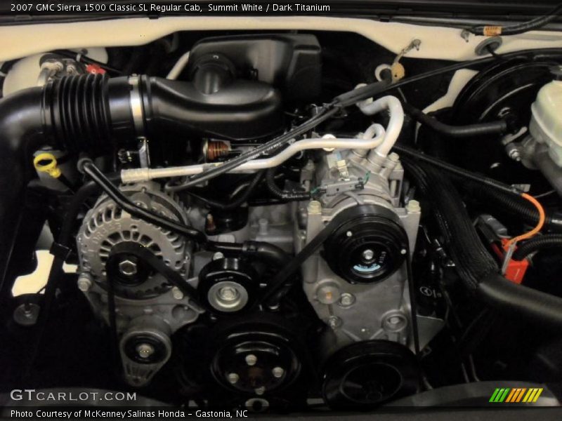  2007 Sierra 1500 Classic SL Regular Cab Engine - 4.3 Liter OHV 12-Valve Vortec V6