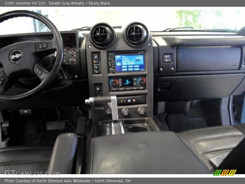 Stealth Gray Metallic / Ebony Black 2005 Hummer H2 SUV