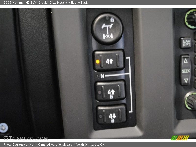 Stealth Gray Metallic / Ebony Black 2005 Hummer H2 SUV