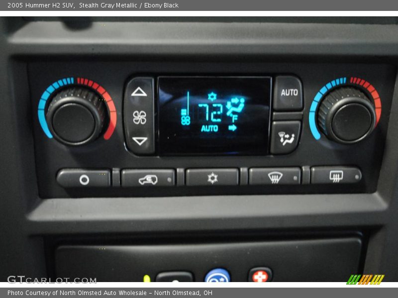Stealth Gray Metallic / Ebony Black 2005 Hummer H2 SUV
