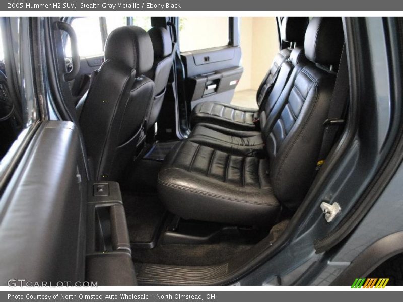 Stealth Gray Metallic / Ebony Black 2005 Hummer H2 SUV