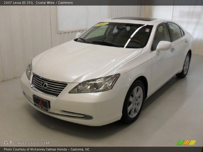 Crystal White / Cashmere 2007 Lexus ES 350