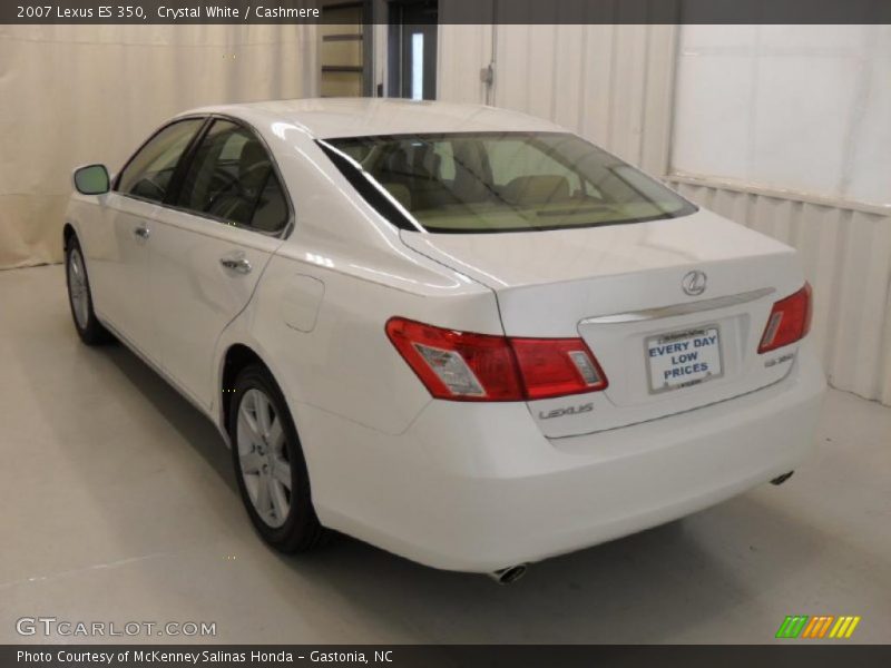 Crystal White / Cashmere 2007 Lexus ES 350