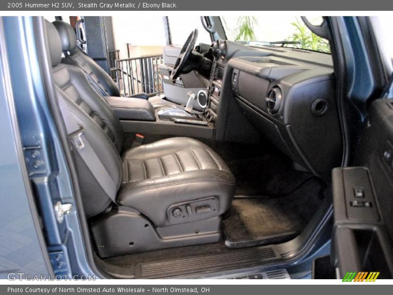 Stealth Gray Metallic / Ebony Black 2005 Hummer H2 SUV