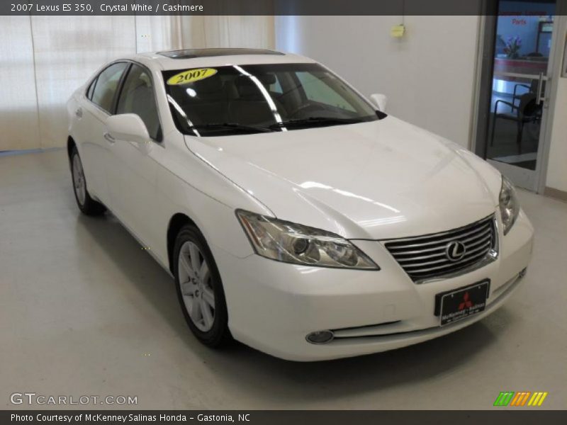 Crystal White / Cashmere 2007 Lexus ES 350