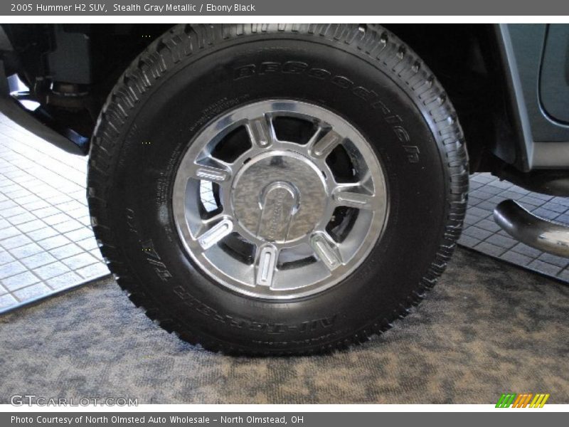 Stealth Gray Metallic / Ebony Black 2005 Hummer H2 SUV