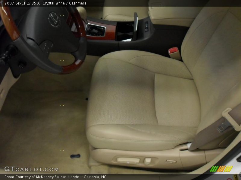 Crystal White / Cashmere 2007 Lexus ES 350