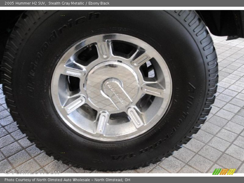 Stealth Gray Metallic / Ebony Black 2005 Hummer H2 SUV