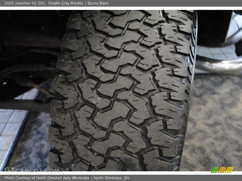Stealth Gray Metallic / Ebony Black 2005 Hummer H2 SUV