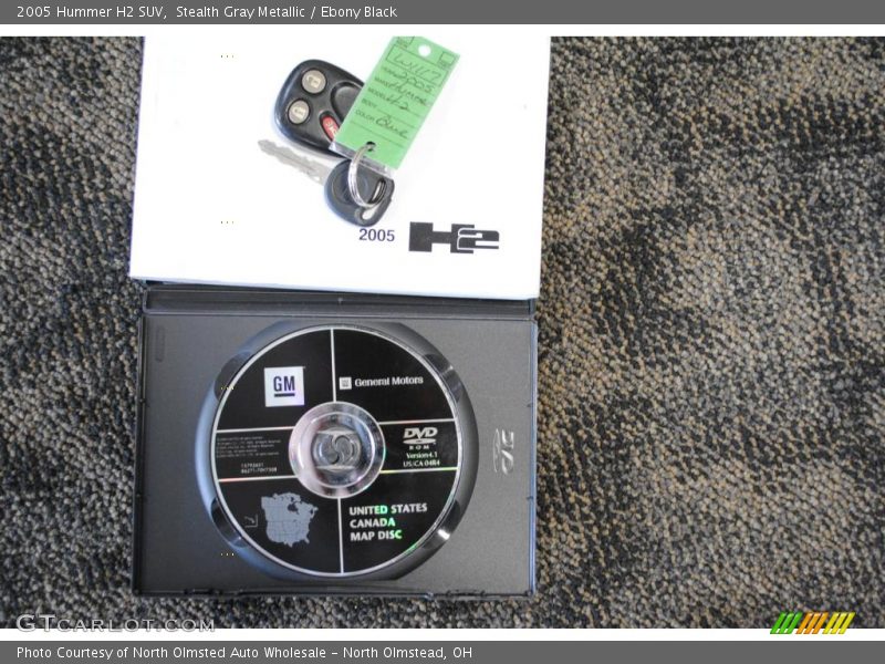 Stealth Gray Metallic / Ebony Black 2005 Hummer H2 SUV