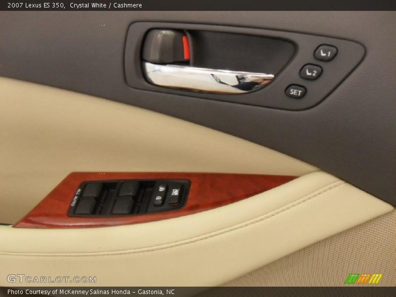 Crystal White / Cashmere 2007 Lexus ES 350