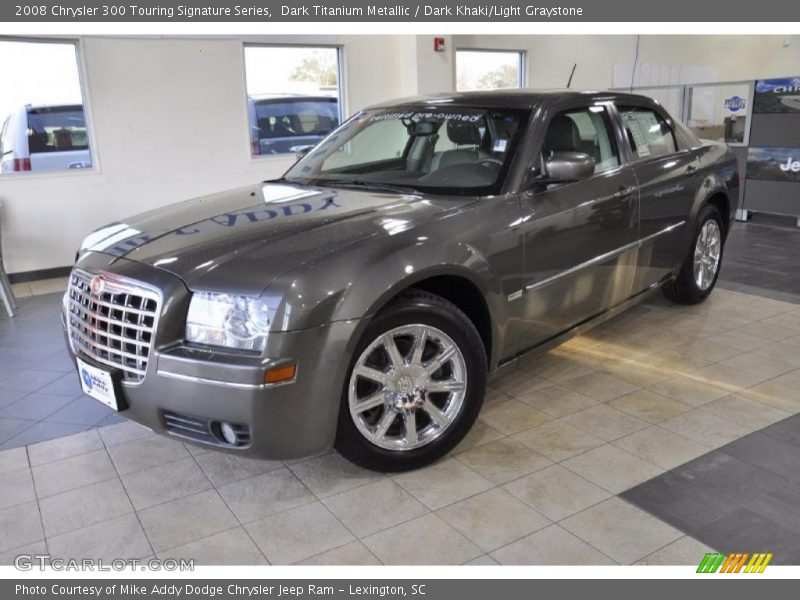 Dark Titanium Metallic / Dark Khaki/Light Graystone 2008 Chrysler 300 Touring Signature Series