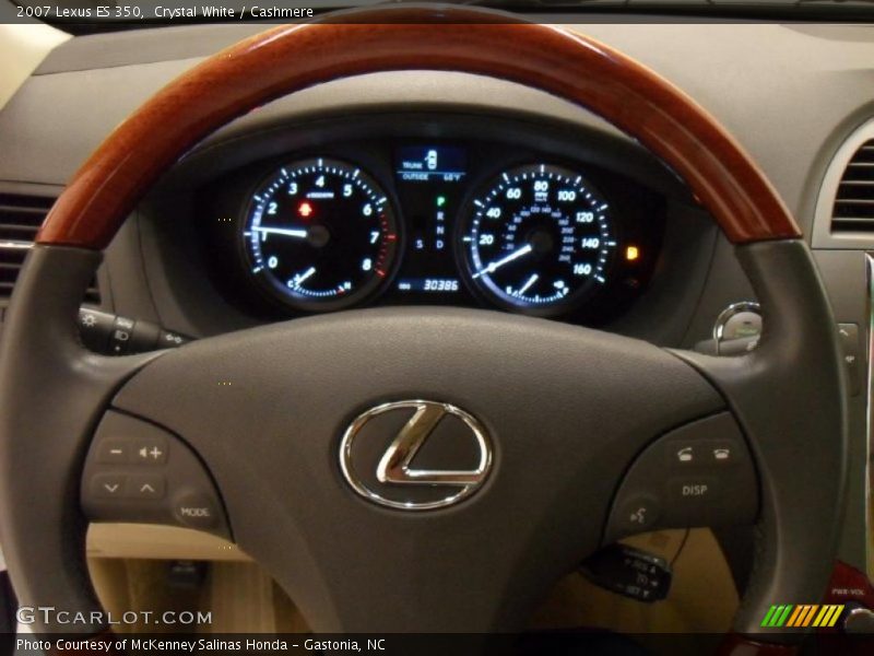 Crystal White / Cashmere 2007 Lexus ES 350