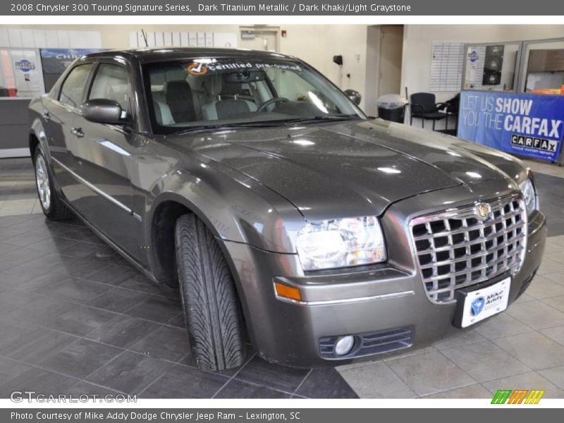 Dark Titanium Metallic / Dark Khaki/Light Graystone 2008 Chrysler 300 Touring Signature Series