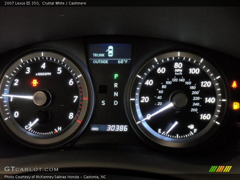 Crystal White / Cashmere 2007 Lexus ES 350