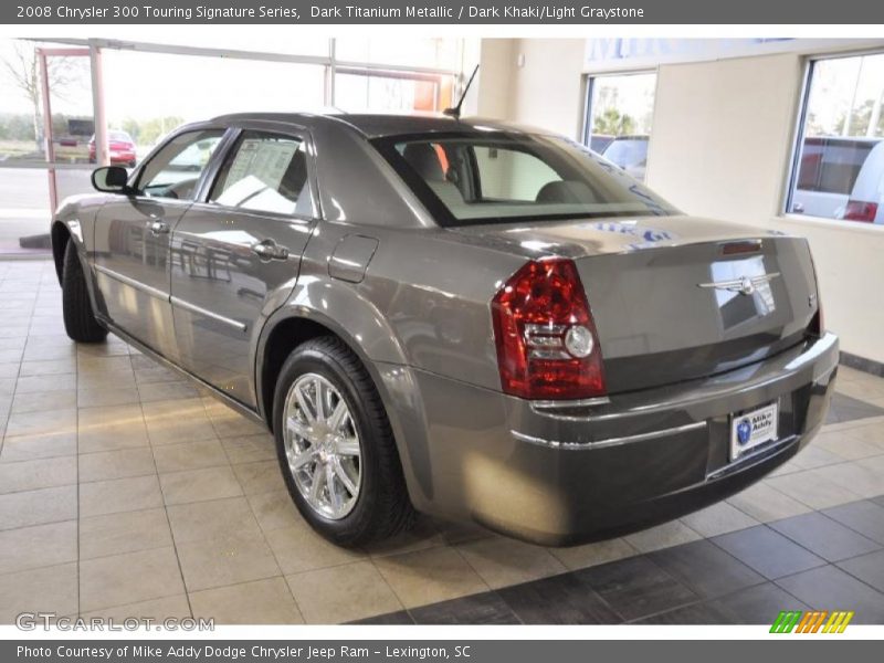 Dark Titanium Metallic / Dark Khaki/Light Graystone 2008 Chrysler 300 Touring Signature Series