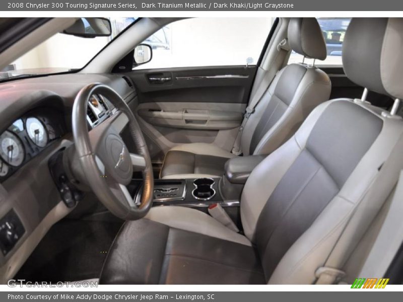 Dark Titanium Metallic / Dark Khaki/Light Graystone 2008 Chrysler 300 Touring Signature Series
