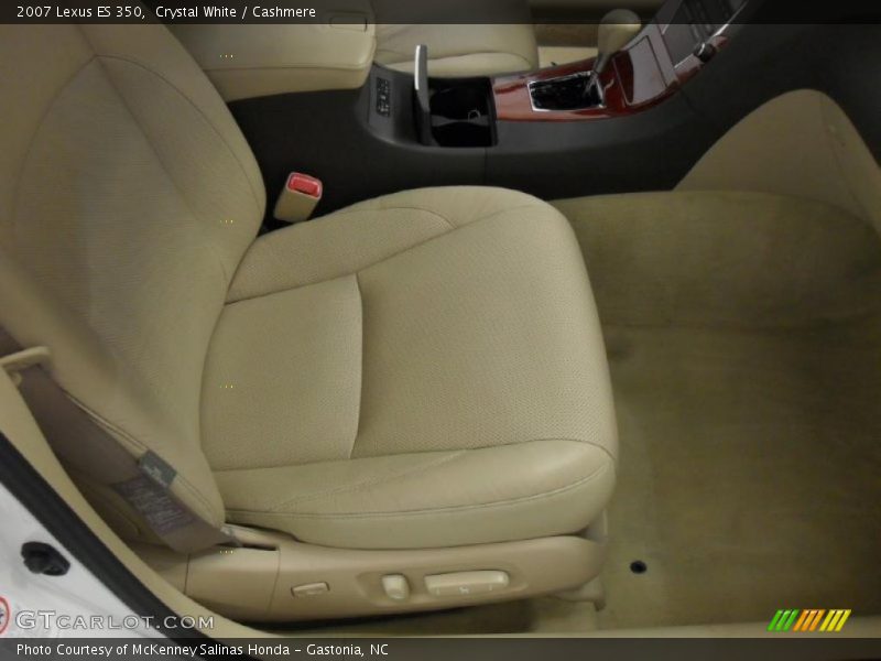 Crystal White / Cashmere 2007 Lexus ES 350