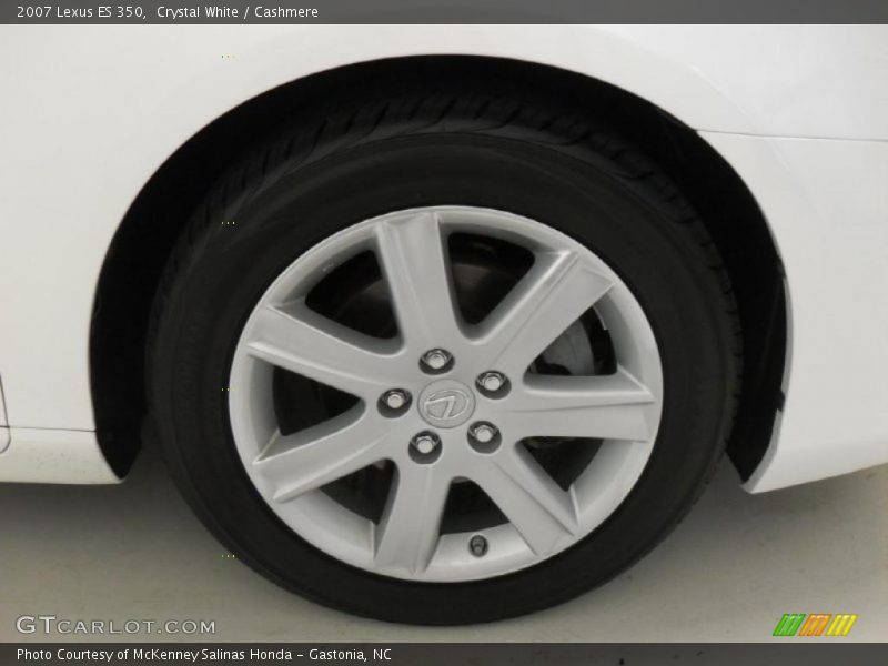 Crystal White / Cashmere 2007 Lexus ES 350