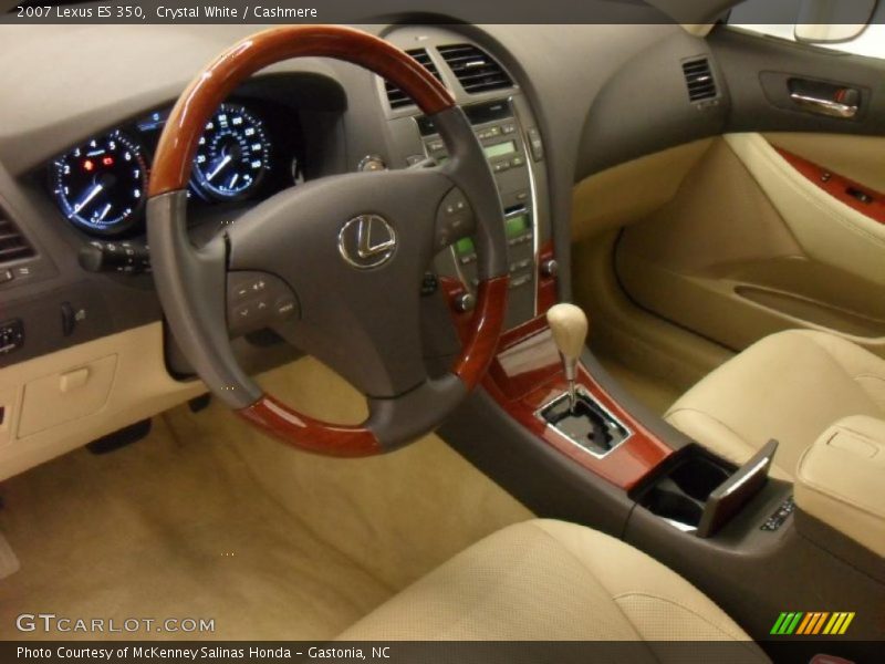 Crystal White / Cashmere 2007 Lexus ES 350