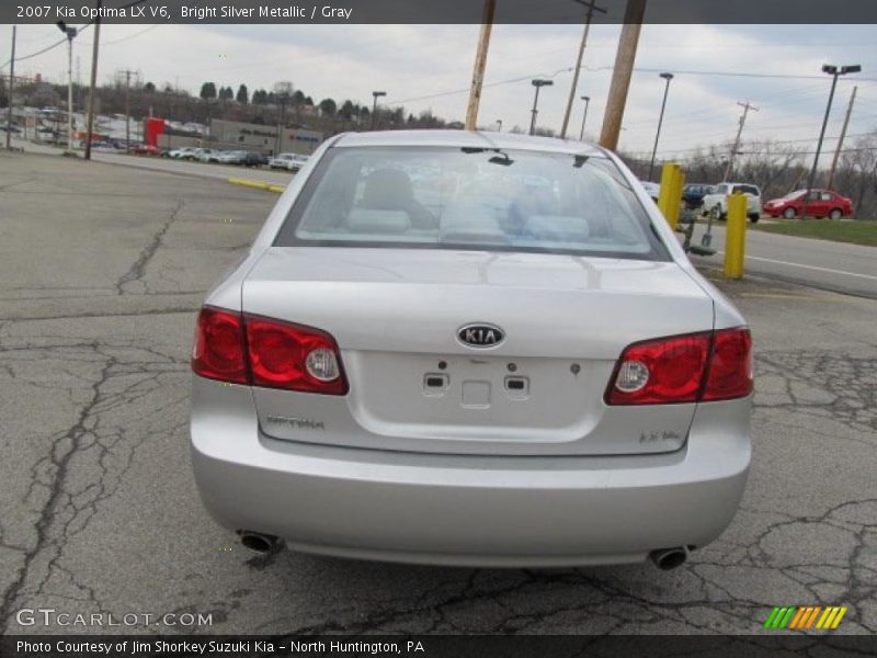 Bright Silver Metallic / Gray 2007 Kia Optima LX V6