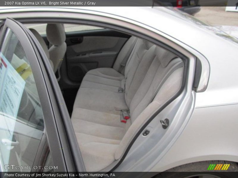Bright Silver Metallic / Gray 2007 Kia Optima LX V6