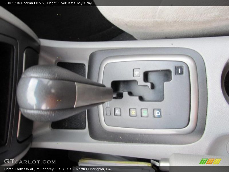 Bright Silver Metallic / Gray 2007 Kia Optima LX V6