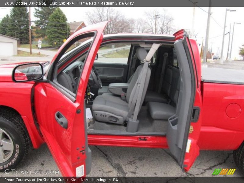  2006 Dakota SLT Club Cab 4x4 Medium Slate Gray Interior