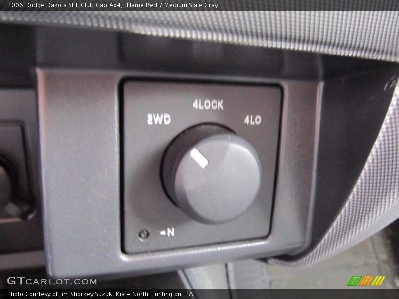 Controls of 2006 Dakota SLT Club Cab 4x4