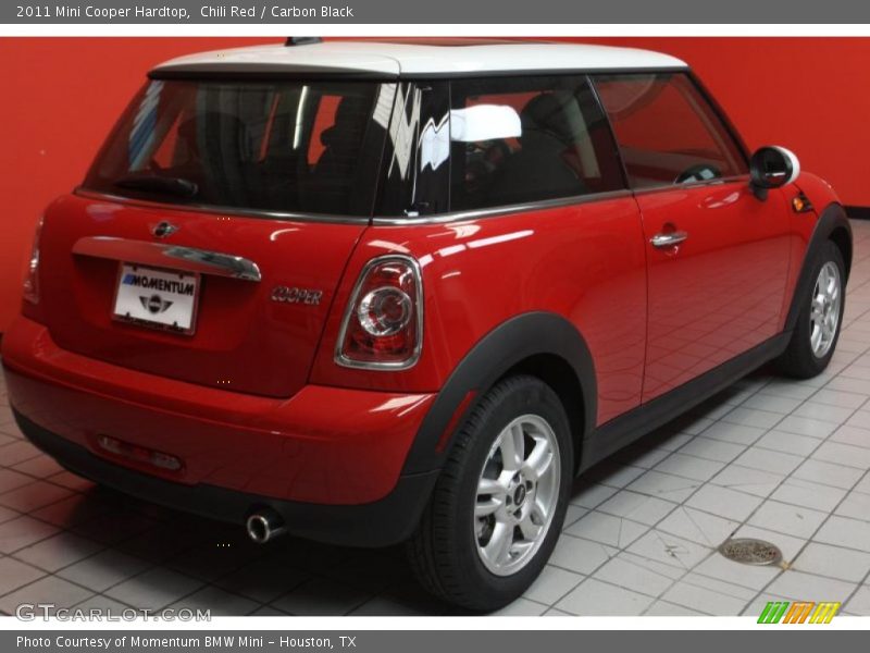 Chili Red / Carbon Black 2011 Mini Cooper Hardtop