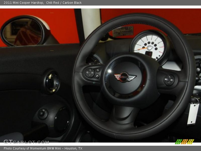 Chili Red / Carbon Black 2011 Mini Cooper Hardtop