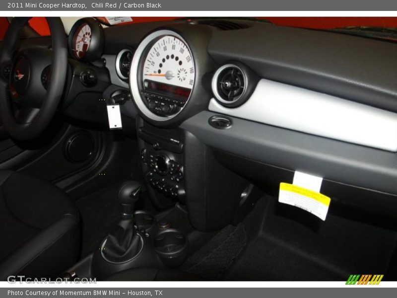 Chili Red / Carbon Black 2011 Mini Cooper Hardtop