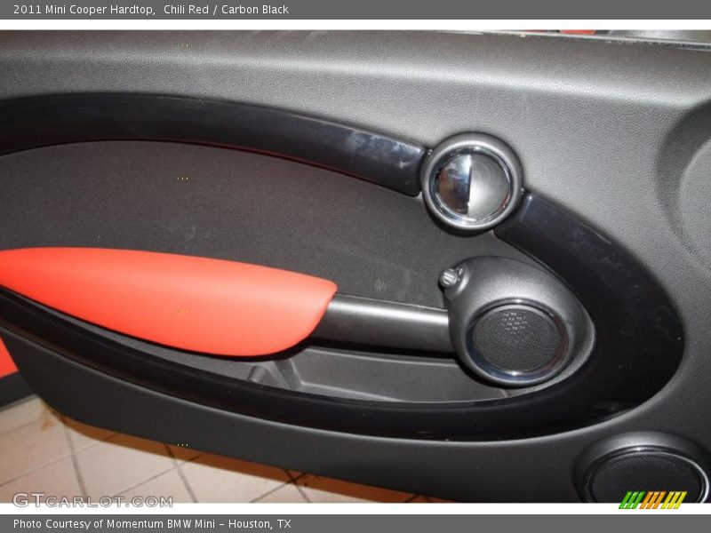Chili Red / Carbon Black 2011 Mini Cooper Hardtop