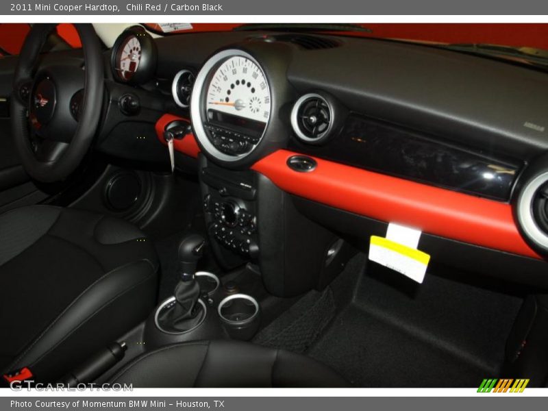 Chili Red / Carbon Black 2011 Mini Cooper Hardtop