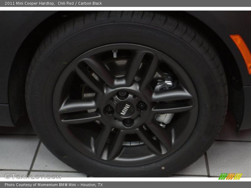 Chili Red / Carbon Black 2011 Mini Cooper Hardtop