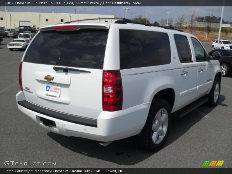 Summit White / Light Cashmere/Ebony 2007 Chevrolet Suburban 1500 LTZ 4x4