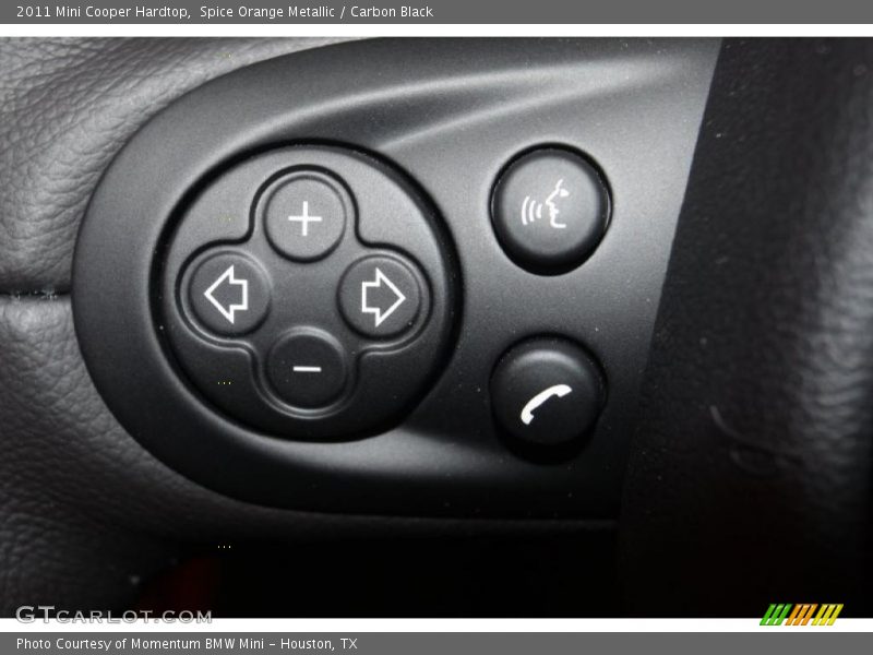 Spice Orange Metallic / Carbon Black 2011 Mini Cooper Hardtop
