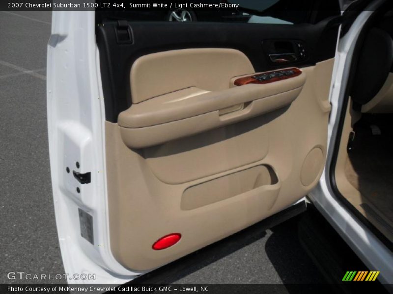 Summit White / Light Cashmere/Ebony 2007 Chevrolet Suburban 1500 LTZ 4x4