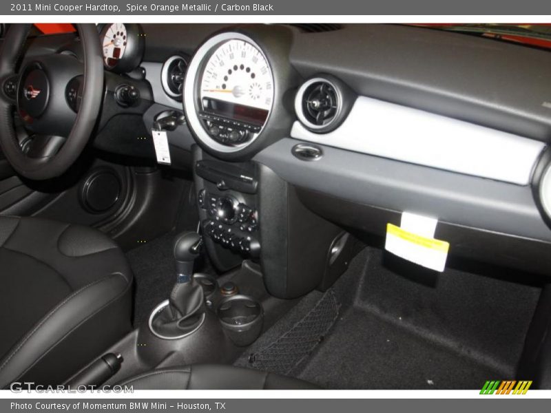 Spice Orange Metallic / Carbon Black 2011 Mini Cooper Hardtop