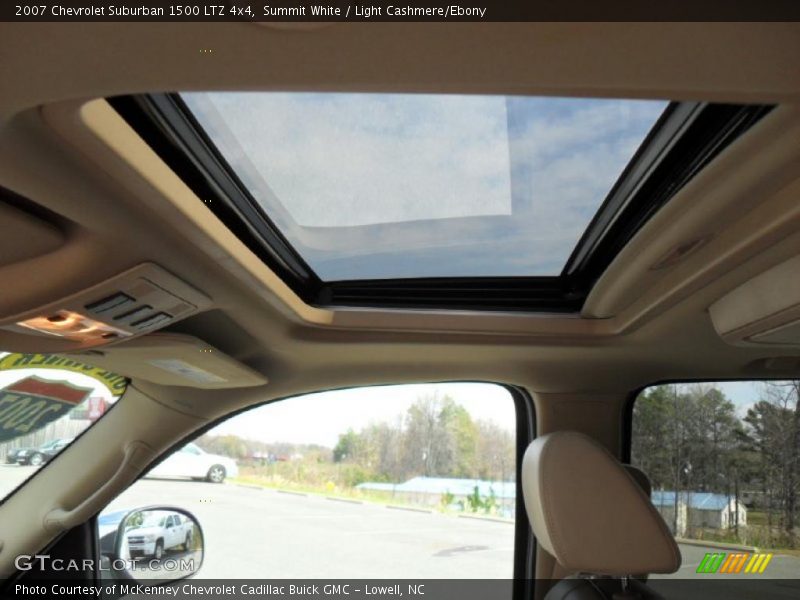 Summit White / Light Cashmere/Ebony 2007 Chevrolet Suburban 1500 LTZ 4x4