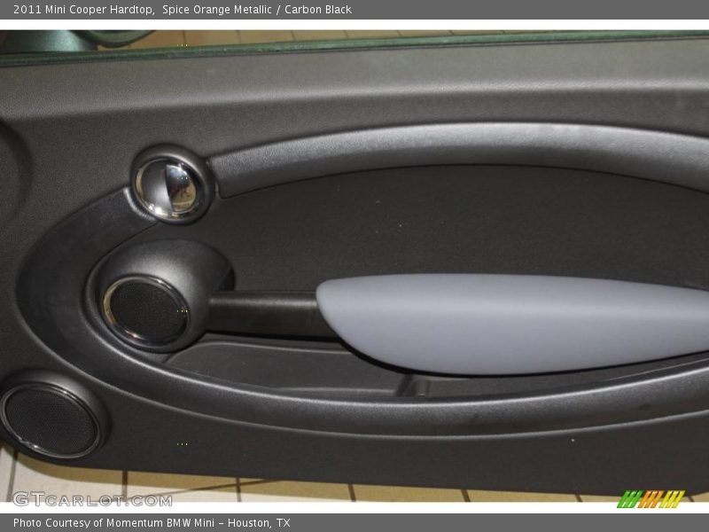 Spice Orange Metallic / Carbon Black 2011 Mini Cooper Hardtop