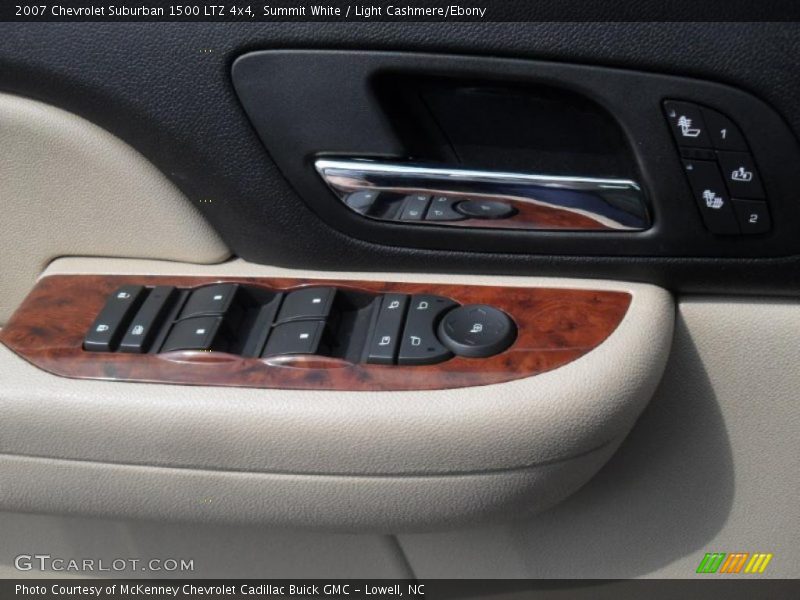 Summit White / Light Cashmere/Ebony 2007 Chevrolet Suburban 1500 LTZ 4x4