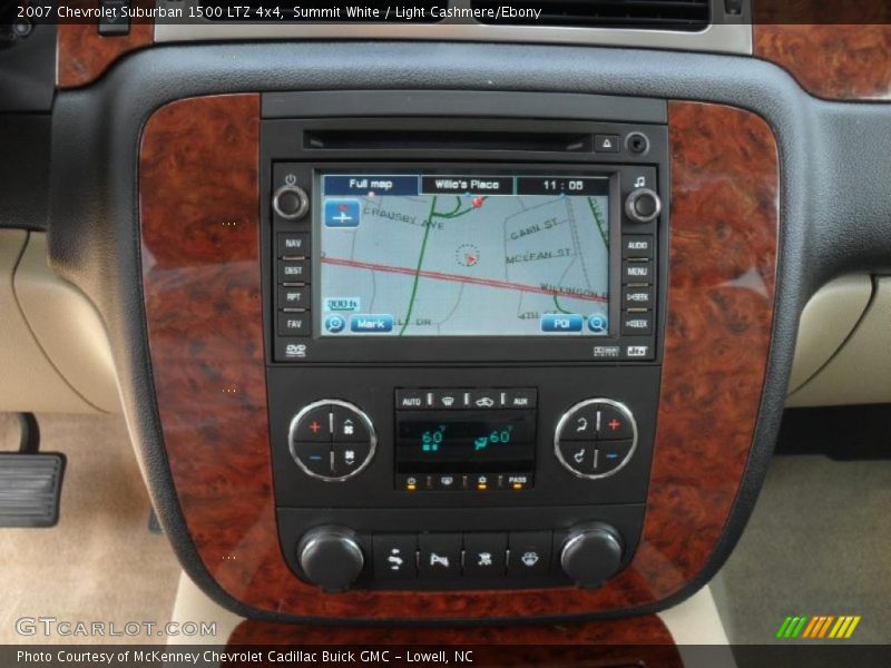 Navigation of 2007 Suburban 1500 LTZ 4x4